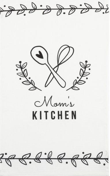 Полотенце "Доляна" Mom's kitchen 35х60 см, 100% хл, вафля 160 г/м2