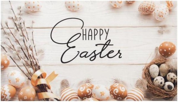 Полотенце "Этель" Happy Easter 40х73 см, 100% хл, саржа 190 гр/м2