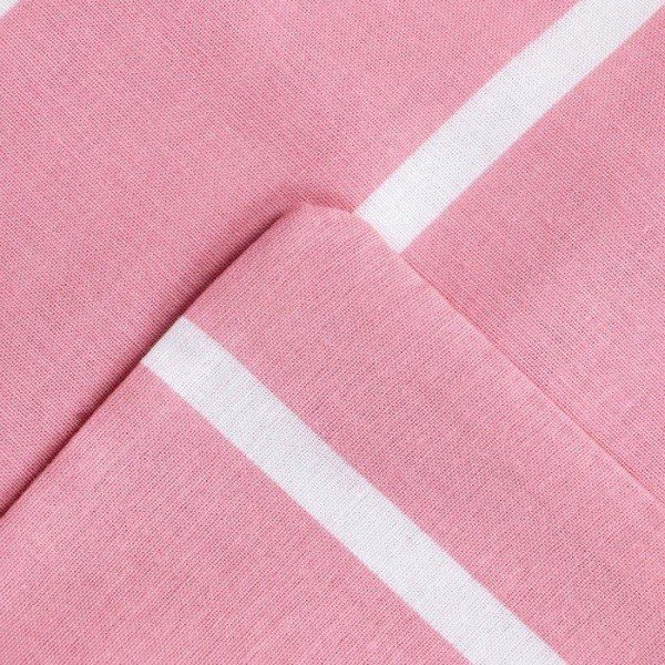 Постельное бельё Этель Евро Pink stripes 200х217см, 220х240см, 70х70см-2 шт, 100% хлопок,поплин