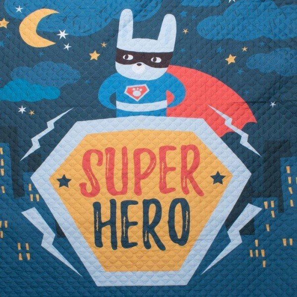Покрывало детское Этель 1,5 сп "Super hero", 145х210 см, микрофибра