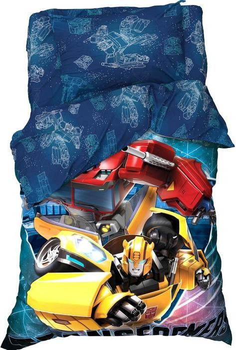 Постельное бельё 1,5 сп Transformers 143*215 см, 150*214 см, 50*70 см -1 шт